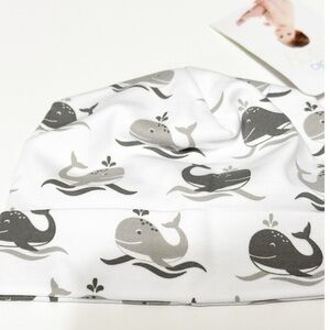 Magnolia Baby Cotton Whale Hat NWT